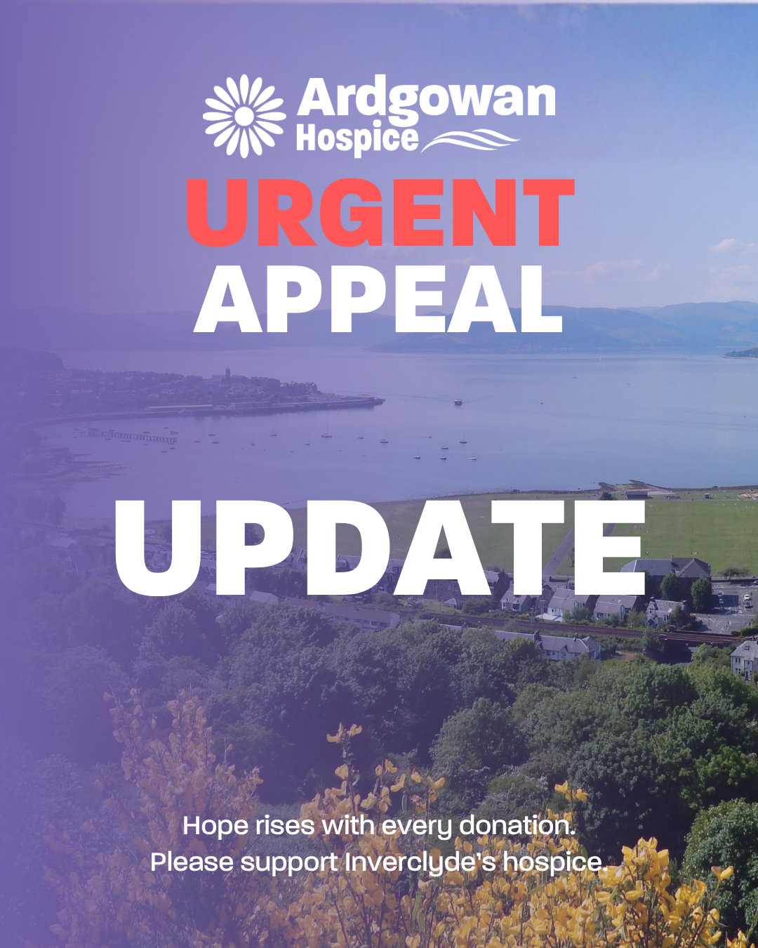 Thank You, Inverclyde: Urgent Appeal Blog